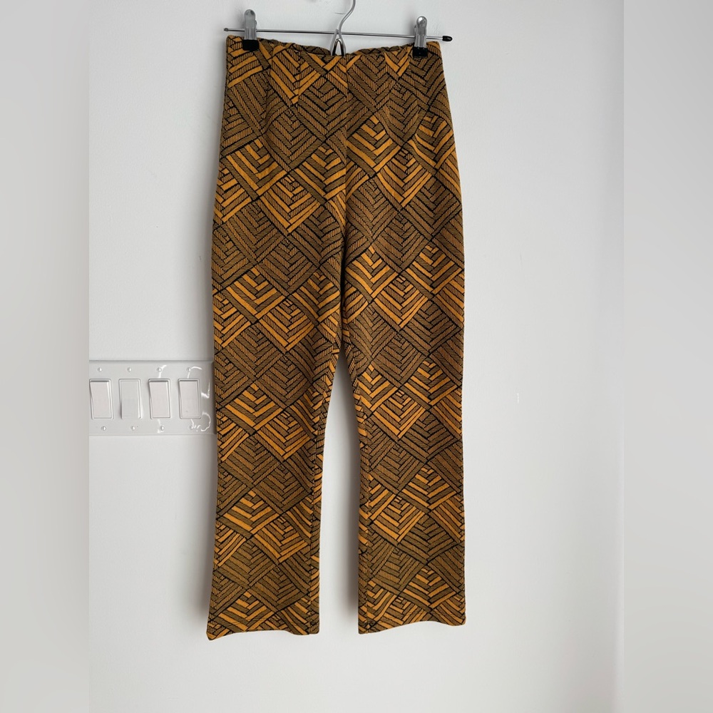 Free‎ People Elastic Wide Waistband "Geo" Pull On Women’s size 4